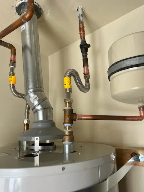 Water heater installation and plumbing repair in Rock Chapel